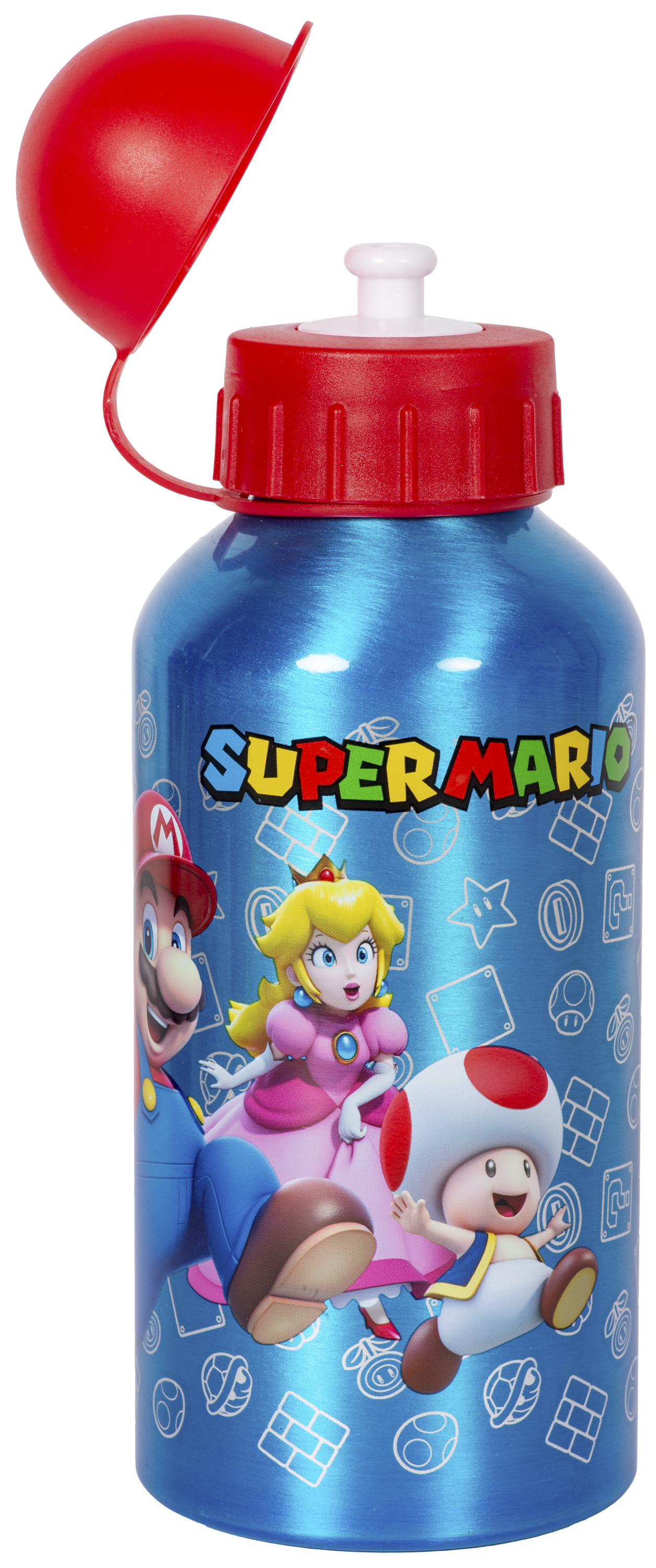 Super Mario - Alu Flasche