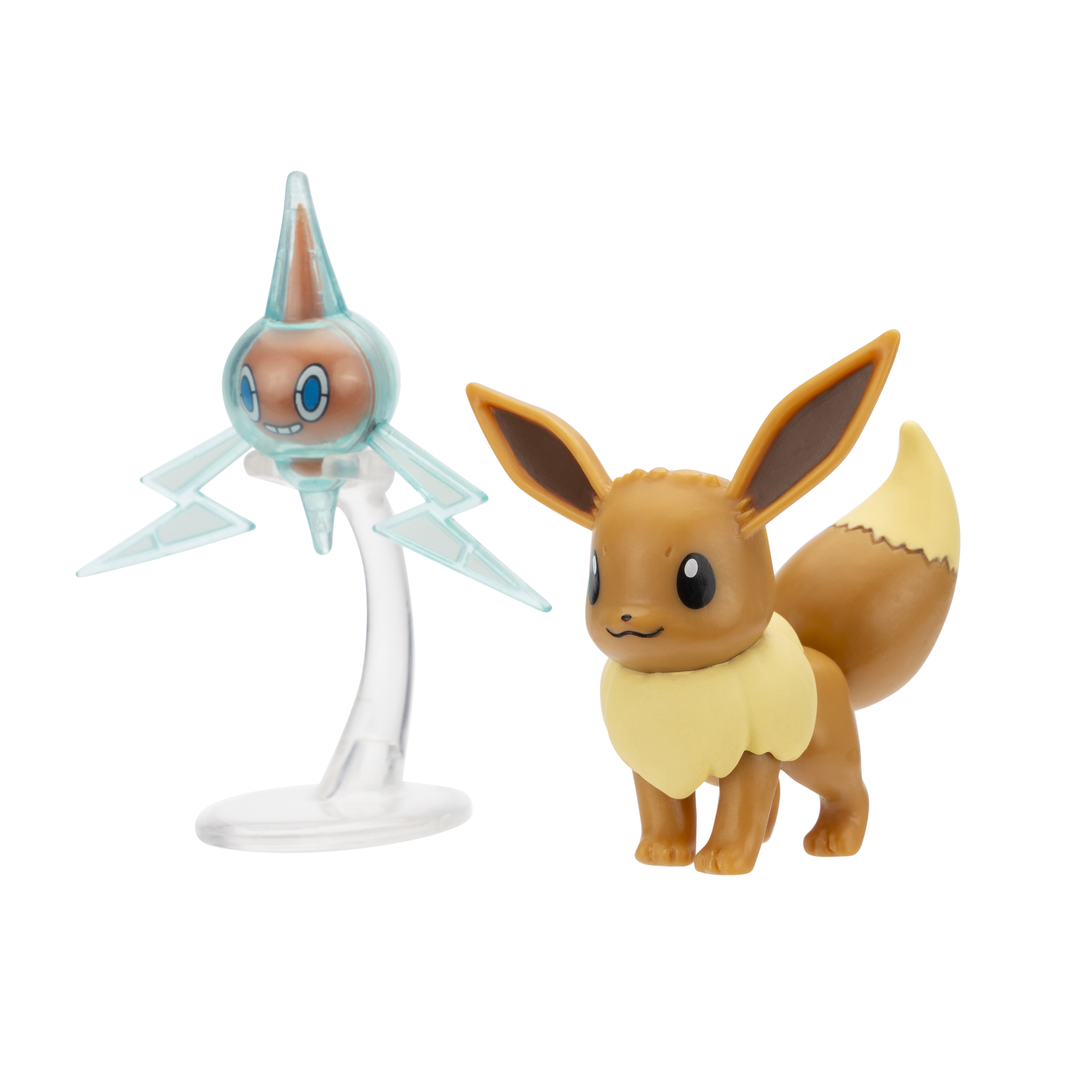 Pokémon - Battle Figur 2er Pack - Evoli & Rotom