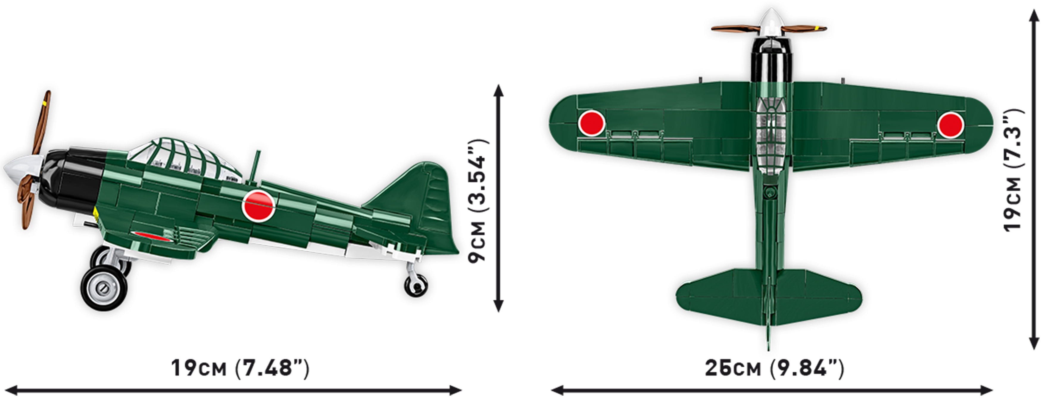 Cobi - Mitsubishi A6M2 Zero