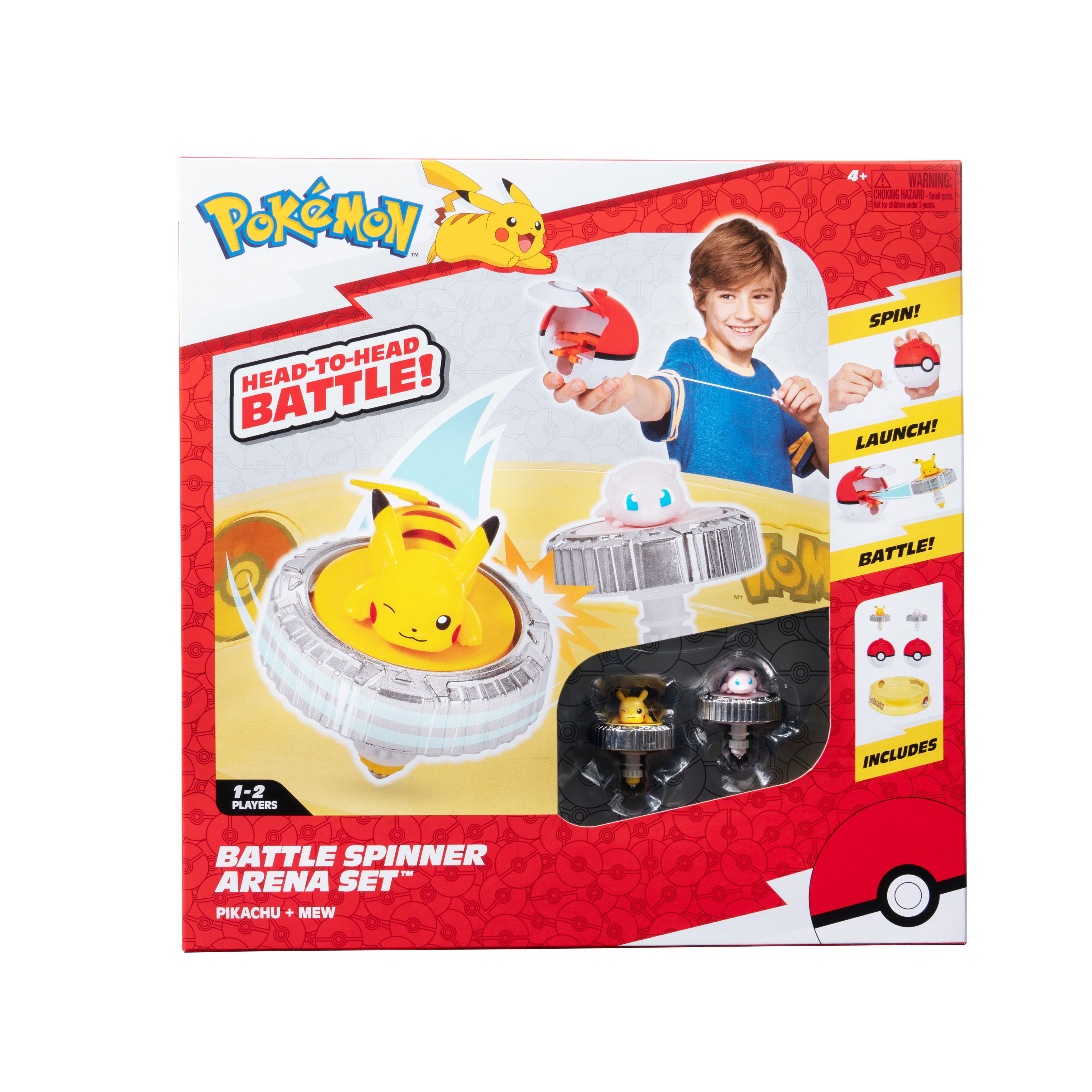 Pokémon - Battle Spinner Arena Set (Pikachu & Mew)