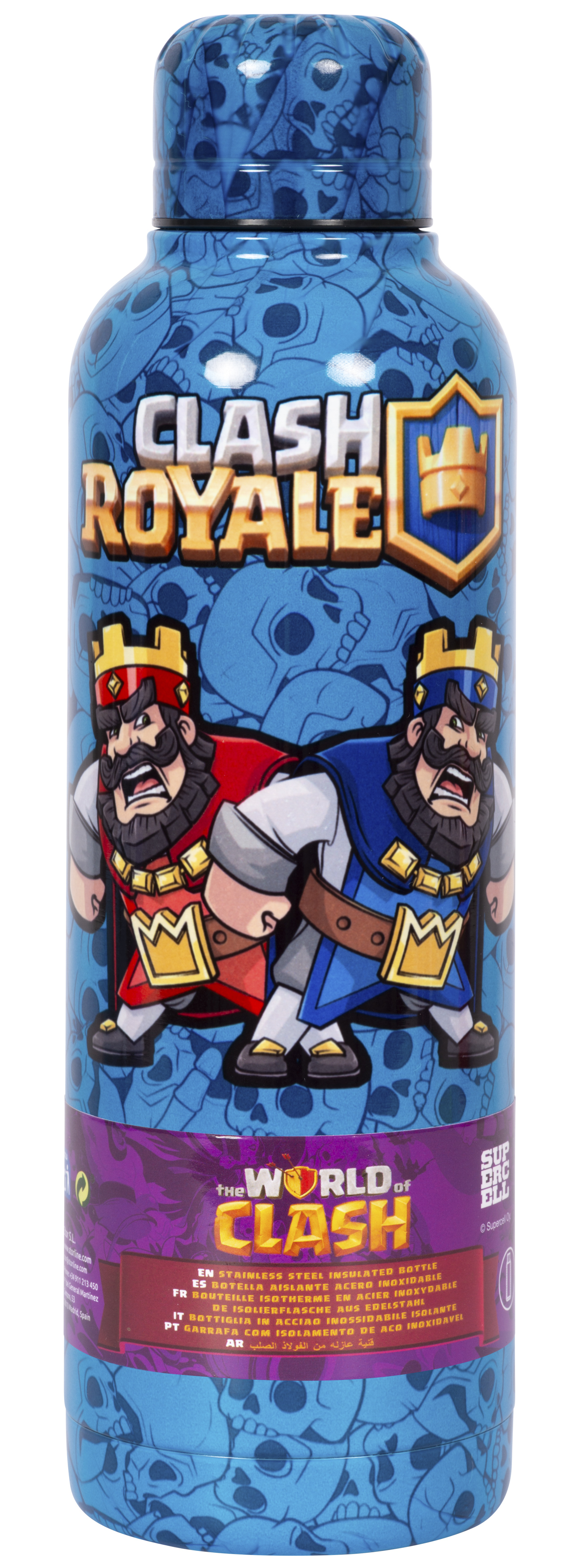 Clash Royale - Edelstahlflasche