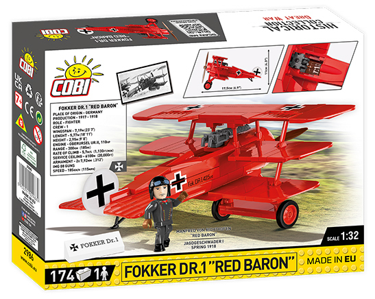 Cobi Historical Collection Great War - Fokker Dr.1 "Red Baron"