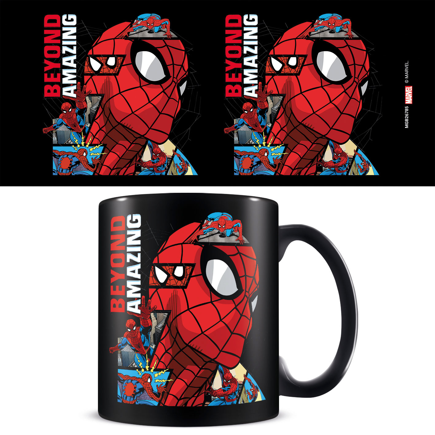 Tasse koloriert - Spider-Man