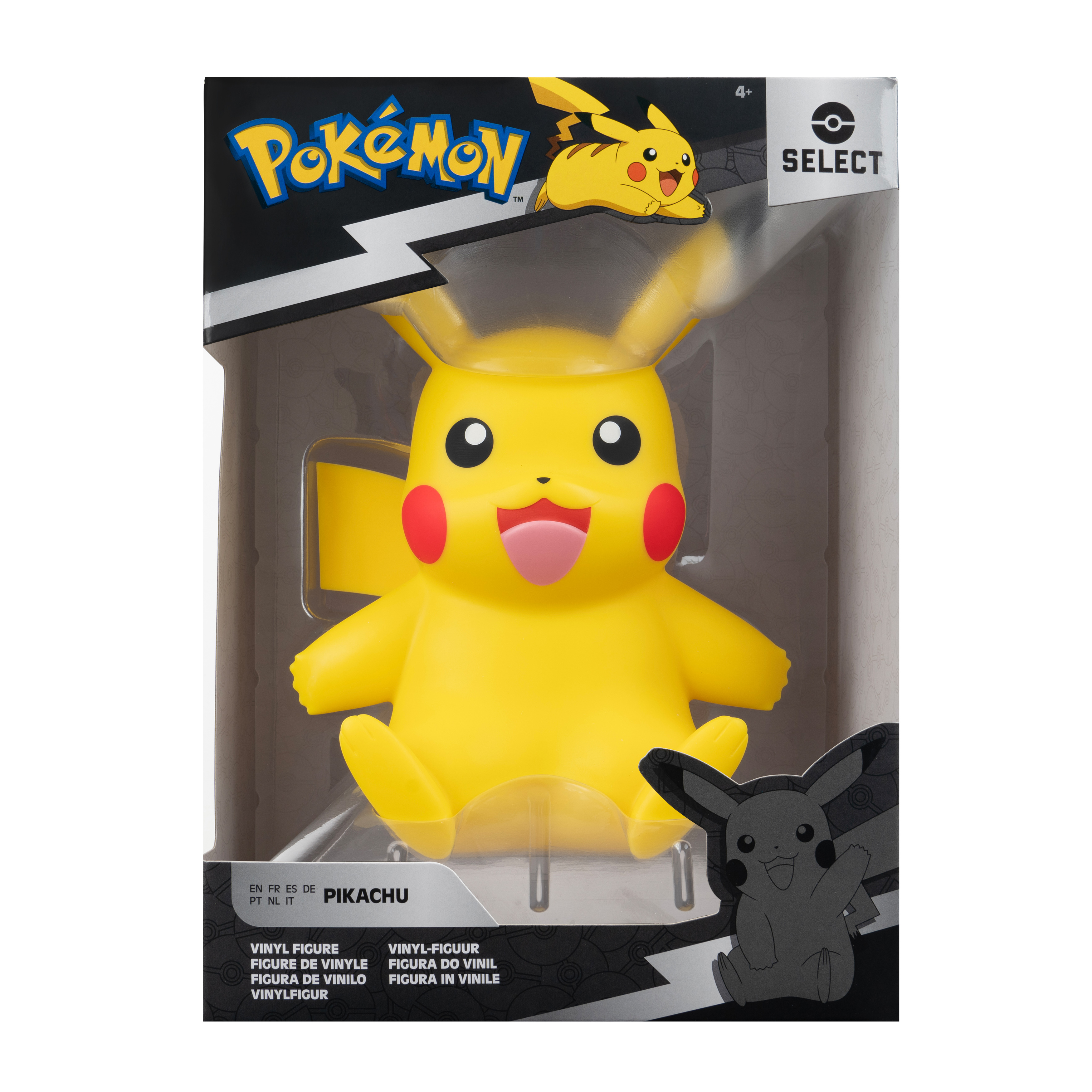 Pokémon - Pikachu - Select Deluxe Vinyl Figur Pokémon - Pikachu - Select Deluxe Vinyl Figur