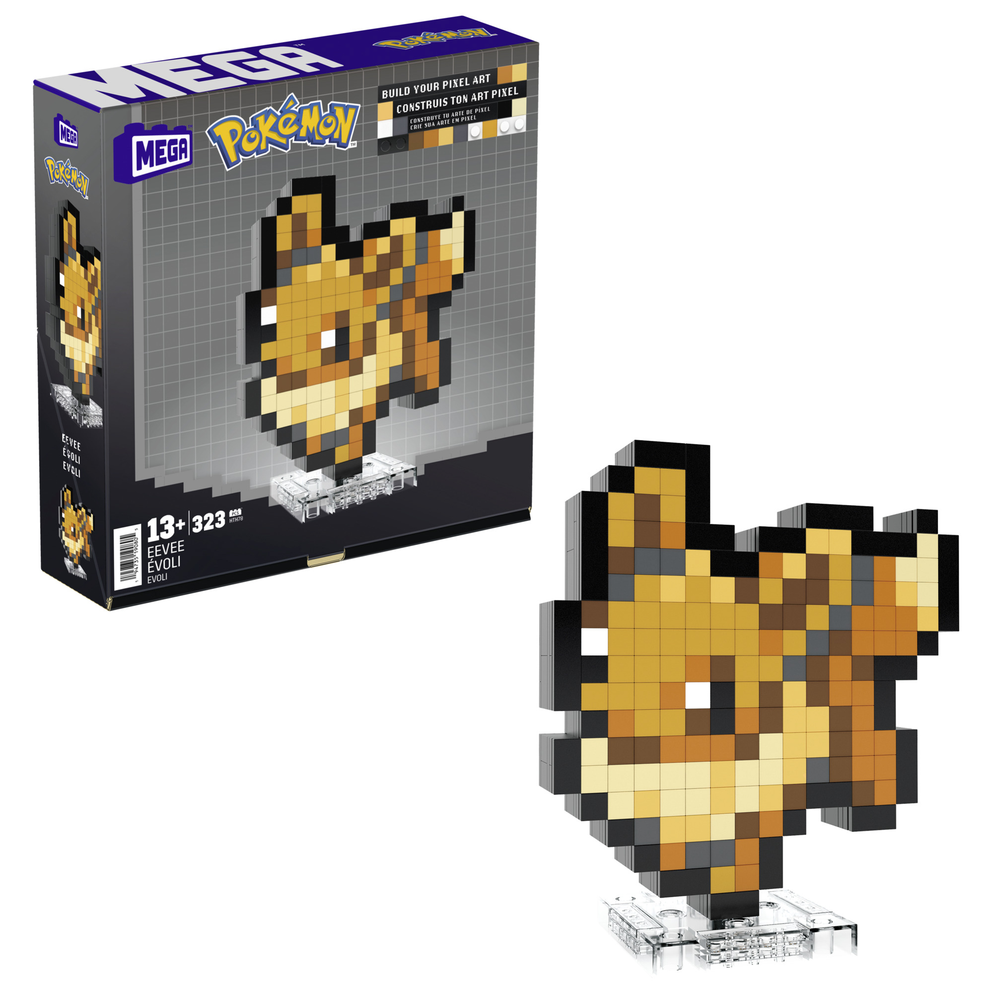 MEGA Pokémon - Evoli Pixel MEGA Pokémon - Evoli Pixel