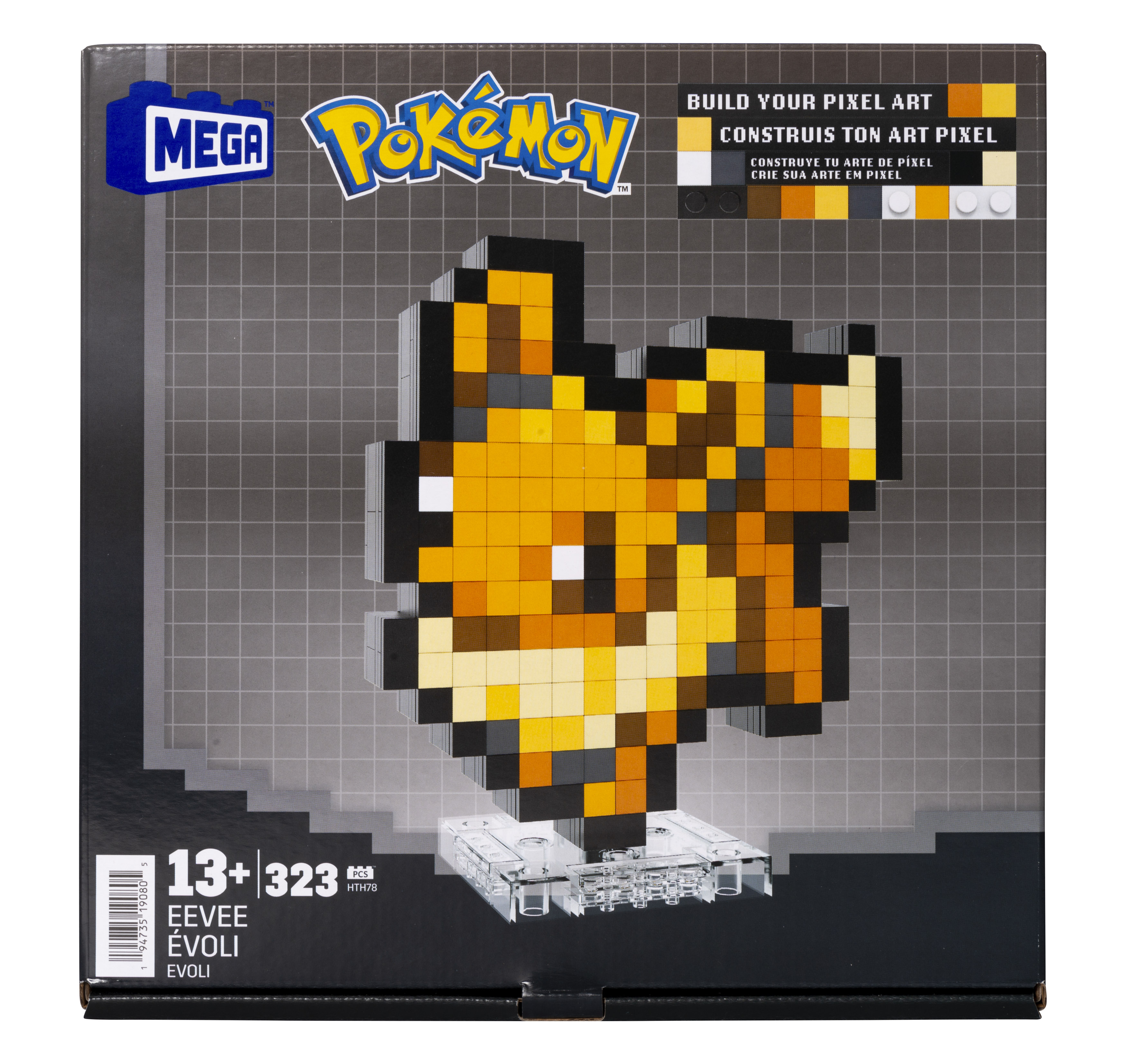 MEGA Pokémon - Evoli Pixel MEGA Pokémon - Evoli Pixel