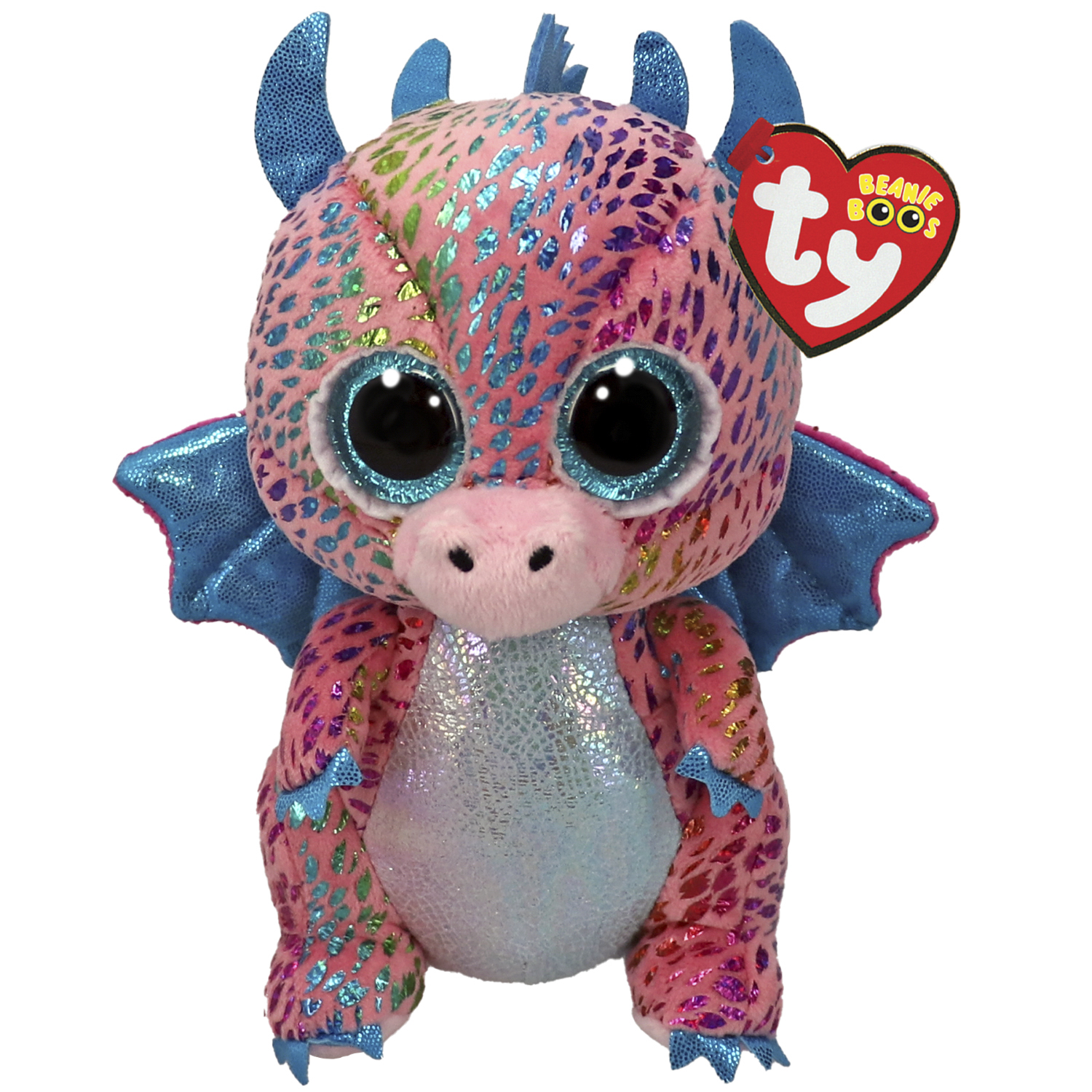 Ty Beanie Boo - Drache (Regenbogen) 15 cm