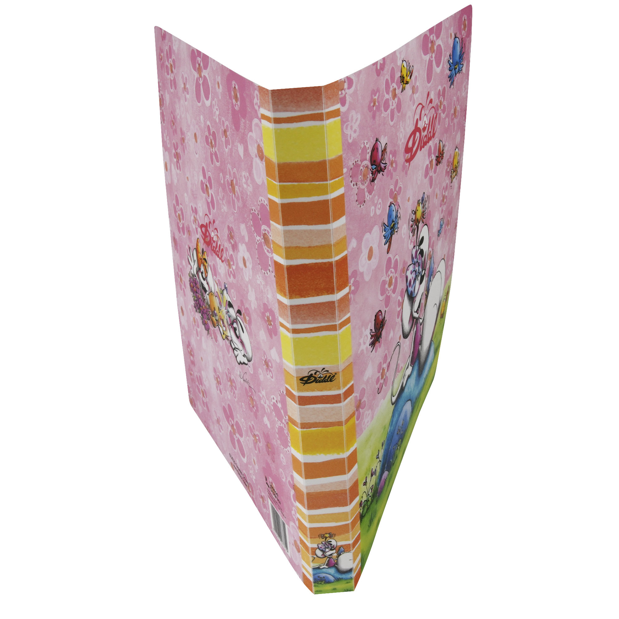 Diddl - A4 Ordner Pappe rosa