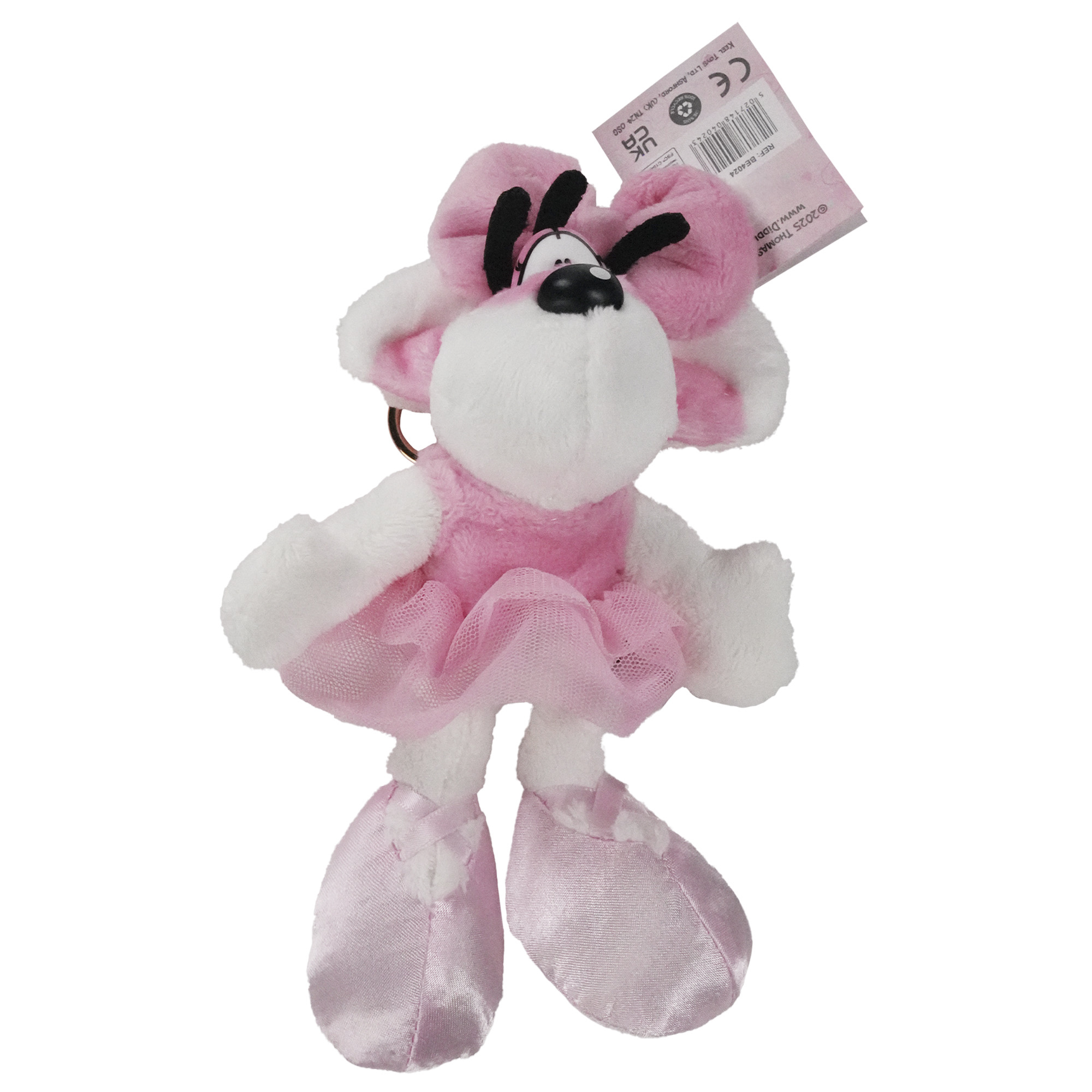 Diddl - Plüsch Schlüsselanhänger Ballerina 15cm
