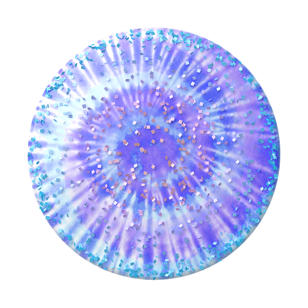 PopGrip Premium Glitter Twisted TieDye