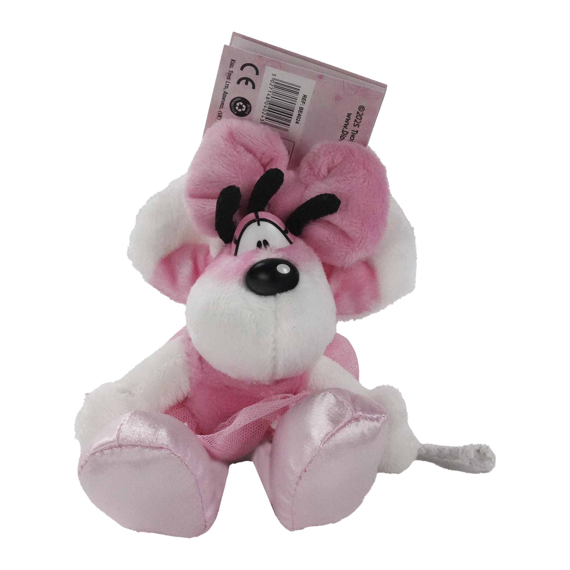 Diddl - Plüsch Schlüsselanhänger Ballerina 15cm