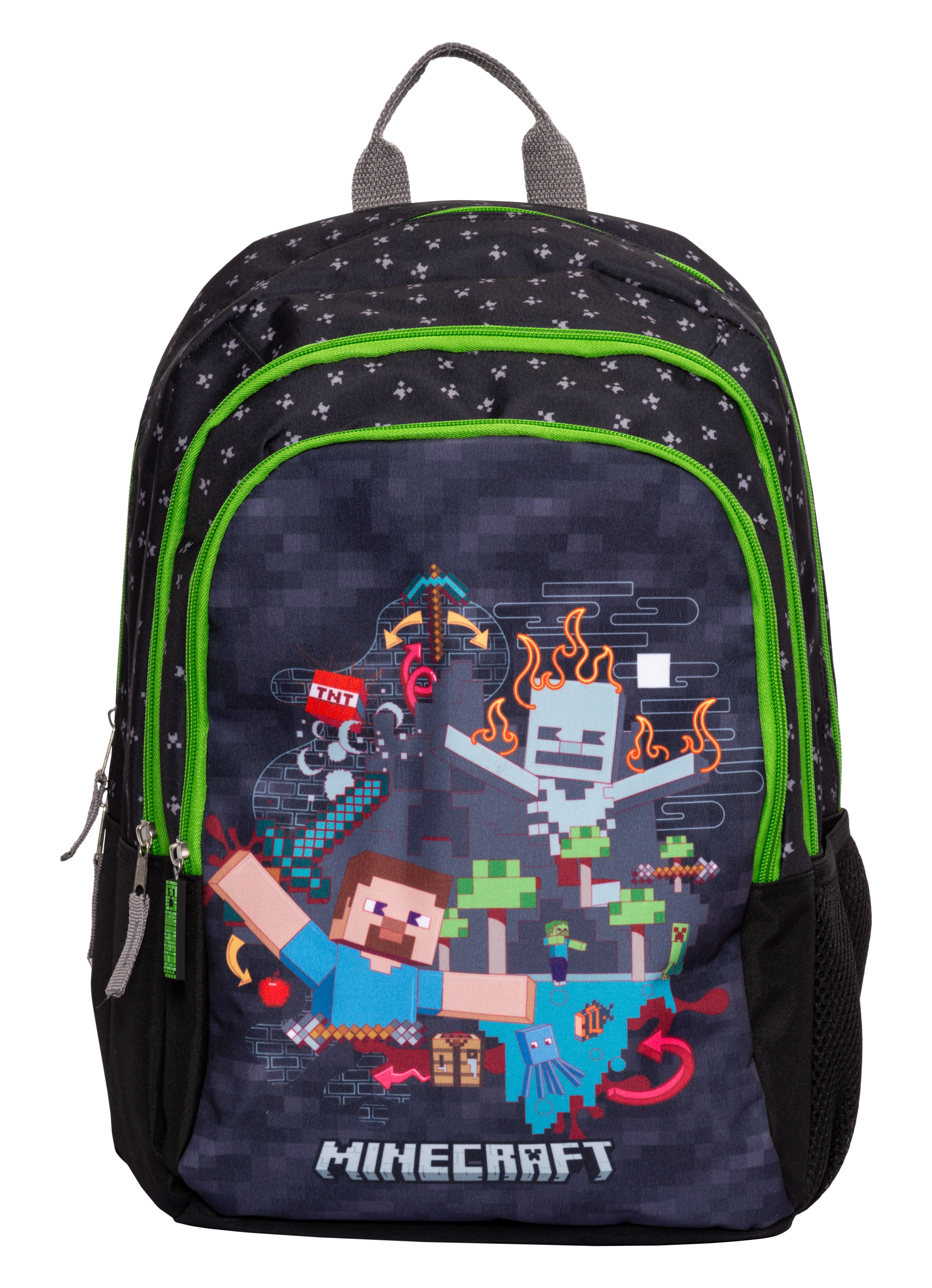 Minecraft - Rucksack - schwarz/grün Minecraft - Rucksack - schwarz/grün
