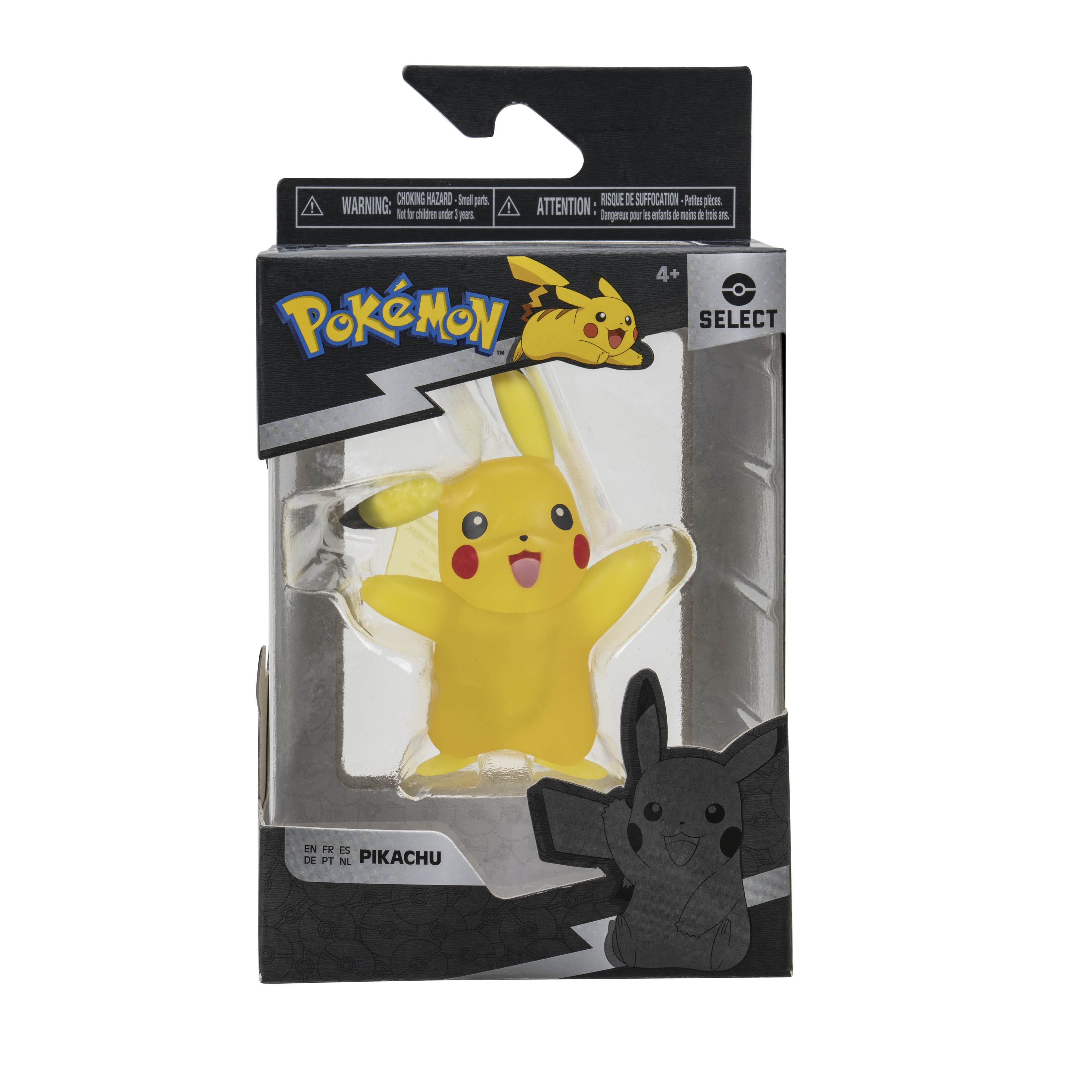 Pokémon - 7,5 cm Select Figur transparent - Pikachu