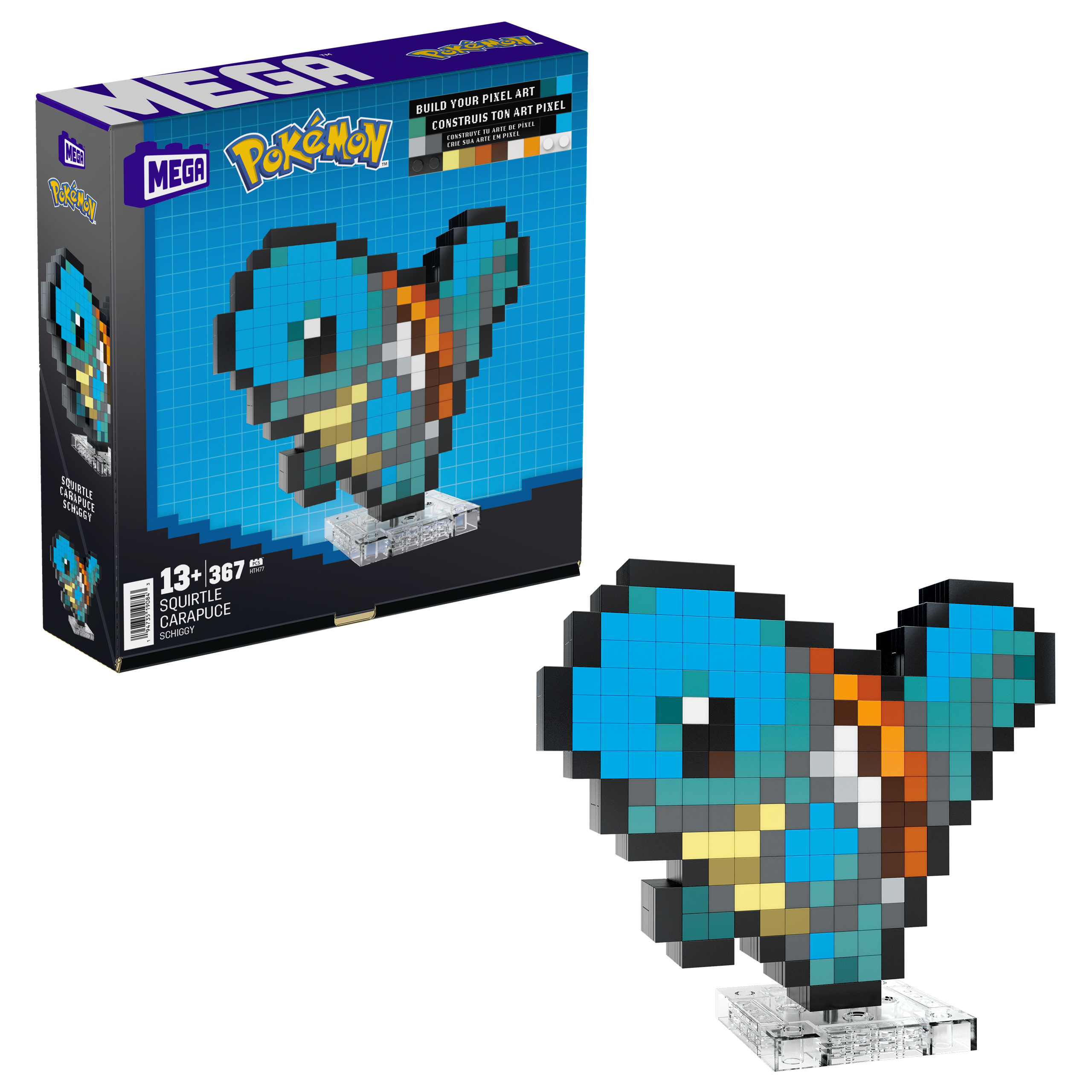 MEGA Pokémon - Schiggy Pixel MEGA Pokémon - Schiggy Pixel